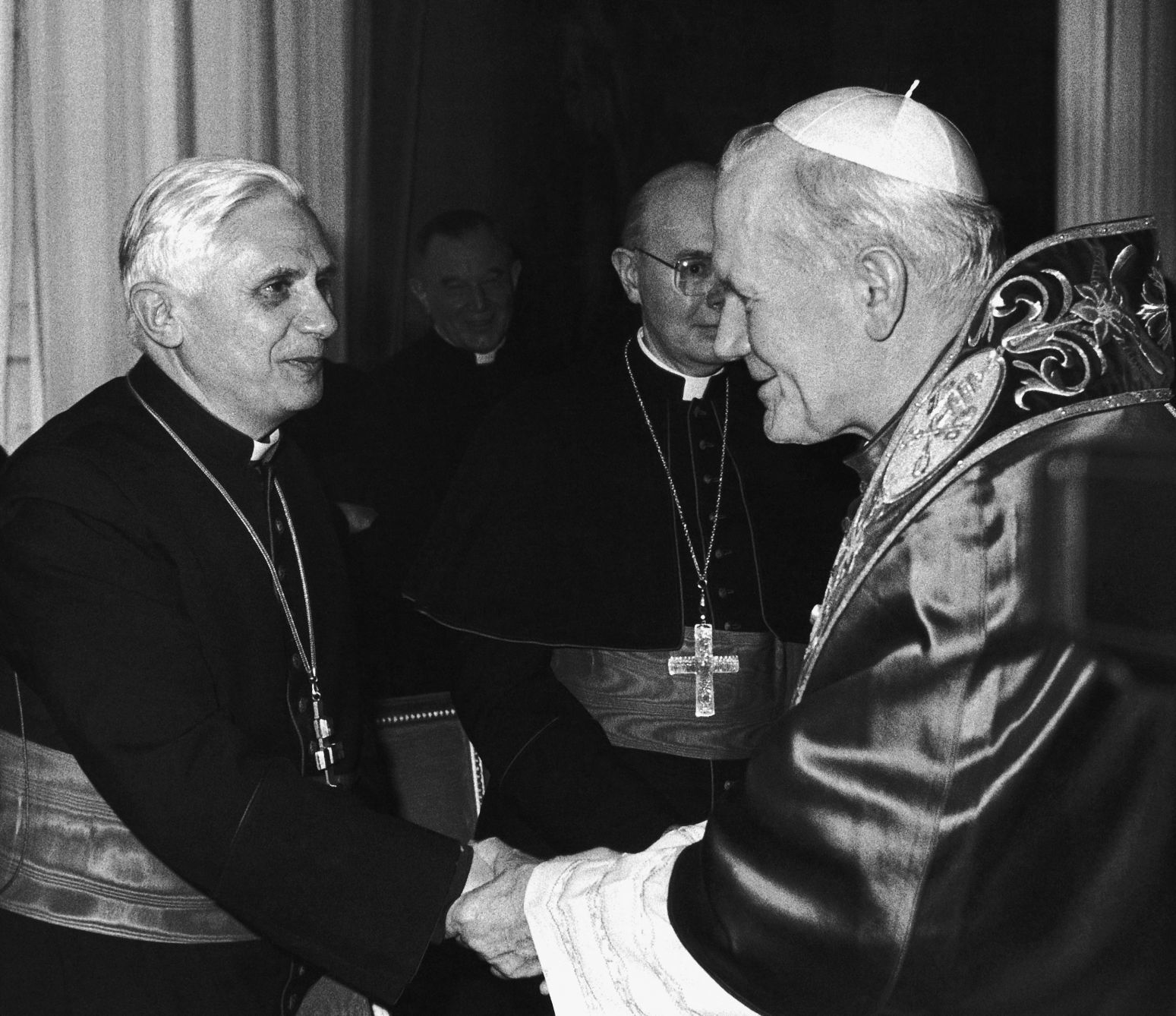 1983: Pope John Paul II and Cardinal Joseph Ratzinger